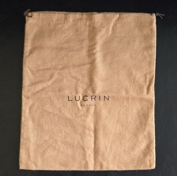 3/$20 Lucrin Dust Bag Cream Beige - Picture 1 of 5